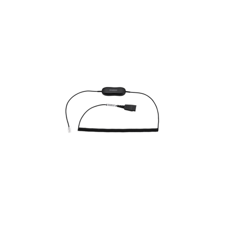 Jabra GN1218 AC Attenuation - Headset cable - Quick Disconnect plug - 2 m - for Cisco IP Phone 78XX, 88XX; BIZ 1500, 2300, 2400 - 0