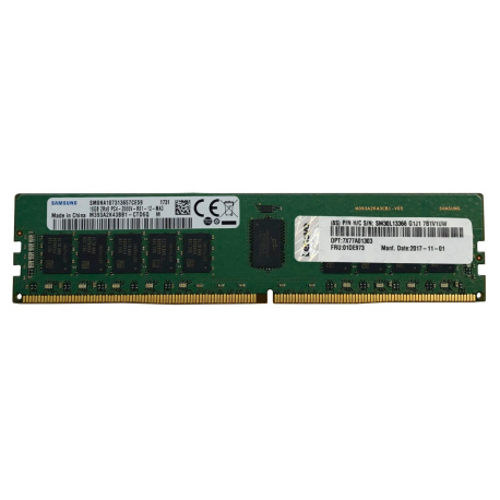 Lenovo TruDDR4 - DDR4 - module - 16 GB - DIMM 288-pin - 2933 MHz  /  PC4-23400 - 1.2 V - registered - ECC - for ThinkAgile HX2320 Appliance; ThinkAgile VX Certified Node 7Y94, 7Z12 - 0
