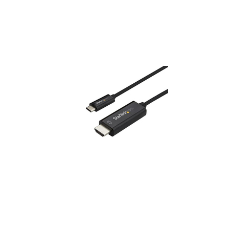2M USB C TO HDMI CABLE - BLACK (StarTech.com 2m USB-C auf HDMI Kabel - Monitorkabel - 4K bei 60Hz - USB Typ C zu HDMI Kabel - Sc