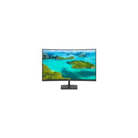Philips E-line 271E1SCA - LED monitor - curved - 27" - 1920 x 1080 Full HD (1080p) @ 75 Hz - VA - 250 cd / m² - 3000:1 - 4 ms - HDMI, VGA - speakers - textured black - 5