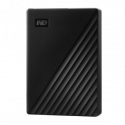 WD My Passport WDBPKJ0040BBK - Hard drive - encrypted - 4 TB - external (portable) - USB 3.2 Gen 1 - 256-bit AES - black