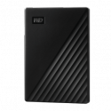 WD My Passport WDBYVG0010BBK - Hard drive - encrypted - 1 TB - external (portable) - USB 3.2 Gen 1 - 256-bit AES - black