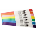 Zebra Z-Band UltraSoft - Synthetic - permanent rubber adhesive - 25 x 279 mm 1050 pcs. (6 roll(s) x 175) adult wristbands - for Zebra 110, 140, 220, Z4Mplus, Z6MPlus, ZM400, ZM600; Xi Series 140, 170; Z Series ZM600