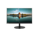 Lenovo ThinkVision T24i-19 - LED monitor - 23.8" (23.8" viewable) - 1920 x 1080 Full HD (1080p) @ 60 Hz - IPS - 250 cd / m² - 1000:1 - 4 ms - HDMI, VGA, DisplayPort - speakers - raven black
