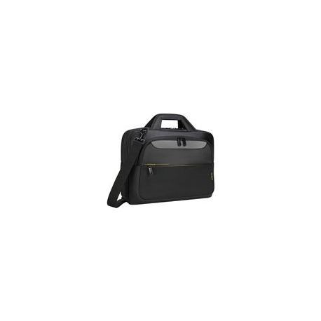 Targus CityGear Topload Laptop Case - Notebook carrying case - 15" - 17.3" - black - 0
