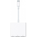 Apple Digital AV Multiport Adapter - Adapter - USB-C male to USB, HDMI, USB-C (power only) female - 4K support - for 10.9-inch iPad Air; 11-inch iPad Pro; 12.9-inch iPad Pro; iMac; iMac Pro; MacBook Pro