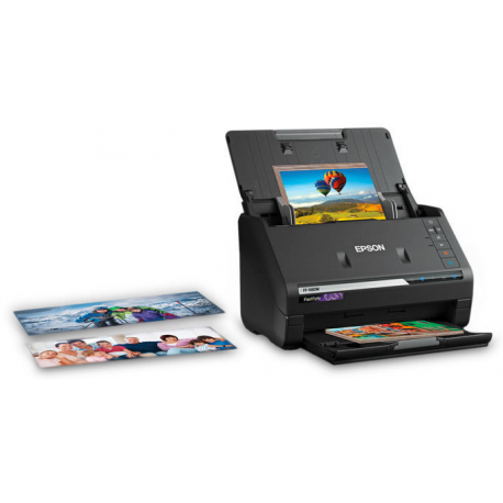 Epson FastFoto FF-680W - Document scanner - Contact Image Sensor (CIS) - Duplex - A4 - 600 dpi x 600 dpi - up to 45 ppm (mono) / up to 45 ppm (colour) - ADF (100 sheets) - USB 3.0, Wi-Fi(n) - 2