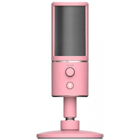 Razer Seiren X Desktop Cardioid Condenser Microphone, Pink