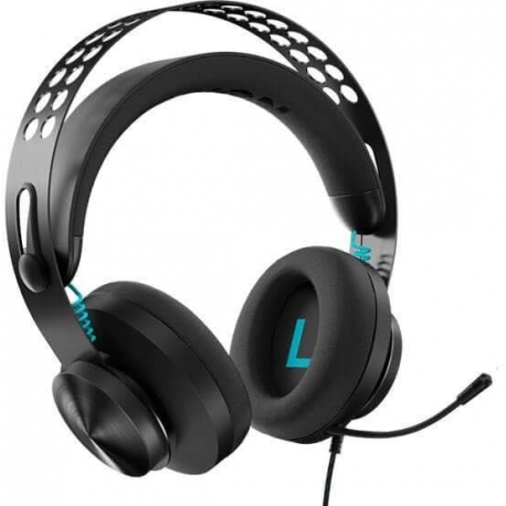 Lenovo Legion H300 - Headset - full size - wired - for IdeaPad 3 14; 5 14; 5 Pro 14; ThinkBook 14s Yoga G2 IAP; V15; Yoga Slim 7 Pro 14 - 2