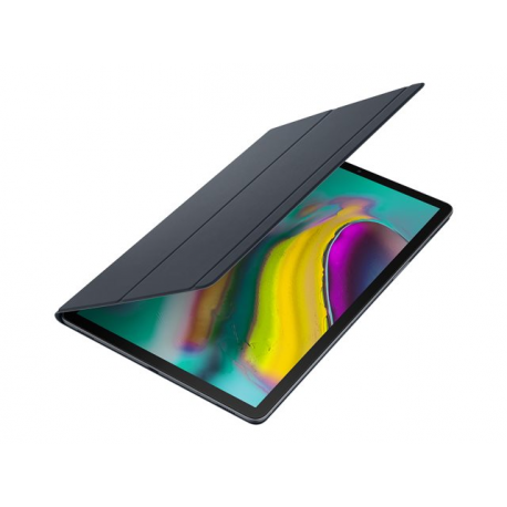 Samsung Book Cover EF-BT720 - Flip cover for tablet - black - for Galaxy Tab S5e - 3