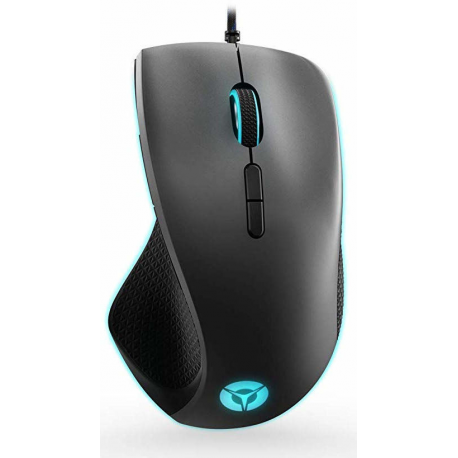 Lenovo Legion M500 RGB Gaming Mouse - Mouse - ergonomic - right-handed - optical - 7 buttons - wired - USB - black, iron grey - for IdeaCentre 5 14; IdeaCentre AIO 3 24; 3 27; IdeaPad 1 14; 3 14; 5 14; 5 Pro 14; V15 - 0