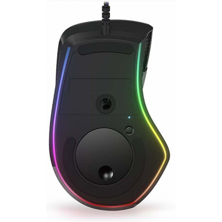 Lenovo Legion M500 RGB Gaming Mouse - Mouse - ergonomic - right-handed - optical - 7 buttons - wired - USB - black, iron grey - for IdeaCentre 5 14; IdeaCentre AIO 3 24; 3 27; IdeaPad 1 14; 3 14; 5 14; 5 Pro 14; V15 - 1
