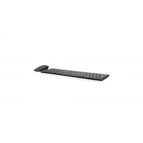 Lenovo Professional Ultraslim Combo - Keyboard and mouse set - wireless - 2.4 GHz - QWERTY - US / Europe - iron grey - for ThinkCentre M90; M90n-1 IoT; ThinkPad P73; X1 Carbon (7th Gen); X1 Extreme (2nd Gen) - 5