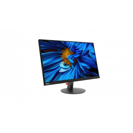 Lenovo ThinkVision S24e-10 - LED monitor - 24" (23.8" viewable) - 1920 x 1080 Full HD (1080p) @ 60 Hz - 3000:1 - 4 ms - HDMI, VGA - raven black - 3