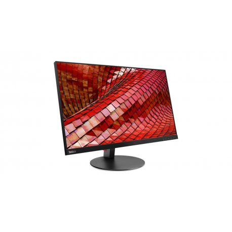 Lenovo ThinkVision T27i-10 - LED monitor - 27" - 1920 x 1080 Full HD (1080p) @ 75 Hz - IPS - 250 cd / m² - 1000:1 - 6 ms - HDMI, VGA, DisplayPort - raven black - 4