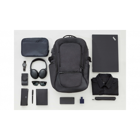 Lenovo Passage - Notebook carrying backpack - 17" - charcoal - for K14 Gen 1; ThinkPad E14 Gen 3; L14 Gen 3; X1 Carbon Gen 10; X1 Yoga Gen 7 - 8