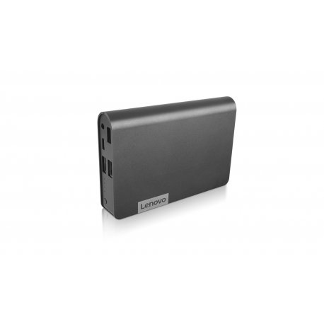 Lenovo Laptop Power Bank - External battery pack - 1 x 14000 mAh 48 Wh - gun metal - 9