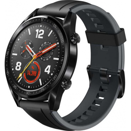 HUAWEI WATCH GT BLACK WITH RUBBER STRAP