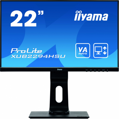Monitor Iiyama XUB2294HSU-B1 21.5inch, VA, Full HD, HDMI/DP, speakers