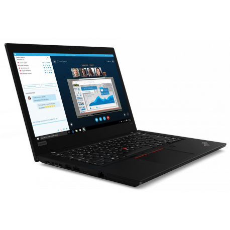 Lenovo ThinkPad L490 Black, 14 ", IPS, Full HD, 1920 x 1080 pixels, Matt, Intel Core i5, i5-8265U, 8 GB, DDR4, SSD 256 GB, Intel