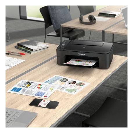 Canon PIXMA TS3350 EUR 3771C006 Colour, Inkjet, Multifunction Printer, A4, Wi-Fi, Black