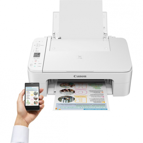 Canon PIXMA TS3351 3771C026 Colour, Inkjet, Multifunction Printer, A4, Wi-Fi, White