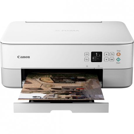 Canon PIXMA TS5351 EUR WHITE 3773C026 Colour, Inkjet, Multifunction Printer, A4, Wi-Fi, White