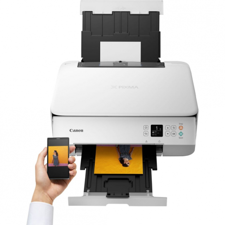 Canon PIXMA TS5351 EUR WHITE 3773C026 Colour, Inkjet, Multifunction Printer, A4, Wi-Fi, White