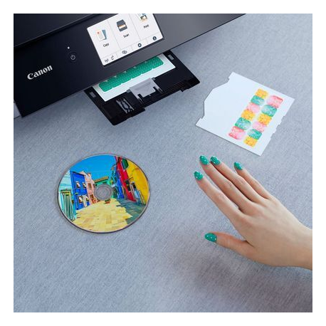Canon PIXMA TS8350 EUR 3775C006 Colour, Inkjet, Multifunctional Printer, A4, Wi-Fi, Black