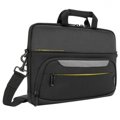 Targus CityGear Slim Topload Laptop Case - Notebook carrying case - 14" - black - 4