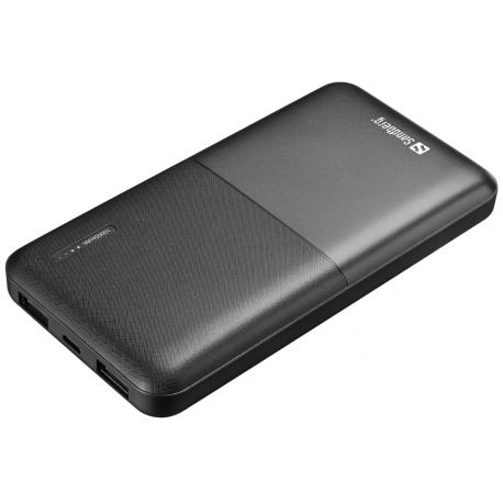 Sandberg SAVER - Power bank - 10000 mAh - 2.4 A - 2 output connectors (USB) - 2