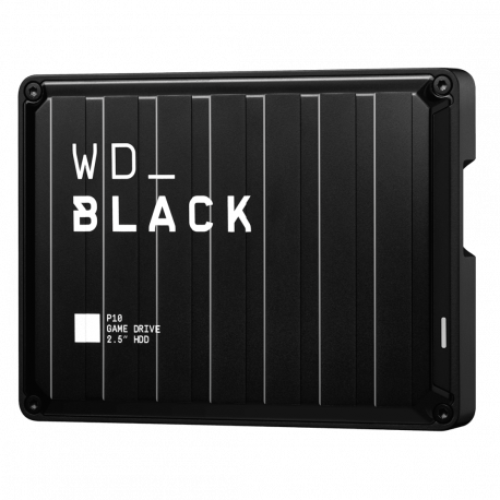WD_BLACK P10 Game Drive WDBA3A0050BBK - Hard drive - 5 TB - external (portable) - USB 3.2 Gen 1 - black - 2