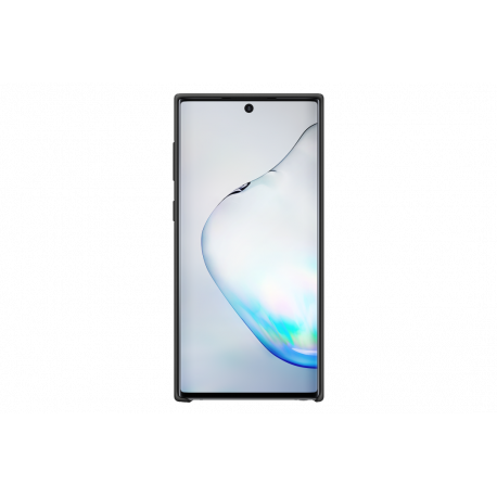 Samsung Silicone Cover EF-PN970 - Back cover for mobile phone - silicone - black - for Galaxy Note10, Note10 (Unlocked) - 0