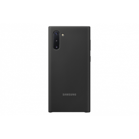 Samsung Silicone Cover EF-PN970 - Back cover for mobile phone - silicone - black - for Galaxy Note10, Note10 (Unlocked) - 1