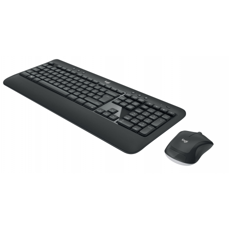 Logitech MK540 Advanced - Keyboard and mouse set - wireless - 2.4 GHz - Nordic - 1