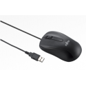 Fujitsu M520 - Mouse - right and left-handed - optical - 3 buttons - wired - USB - black (pack of 10) - for Celsius J550, J580, M770, W580; ESPRIMO D538 / E94; PRIMERGY CX2560 M4, CX2570 M4, TX1320 M4