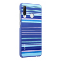 Huawei - Back cover for mobile phone - thermoplastic polyurethane (TPU) - blue lines - for Huawei P30 lite