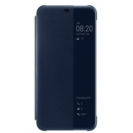 Huawei View - Flip cover for mobile phone - blue - for Huawei P30 lite - 2