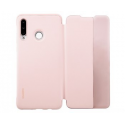 Huawei Smart View - Flip cover for mobile phone - pink - for Huawei P30 lite