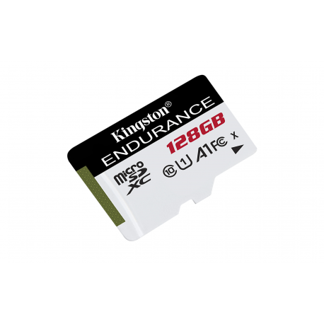 Kingston High Endurance - Flash memory card - 128 GB - A1  /  UHS-I U1  /  Class10 - microSDXC UHS-I - 1