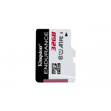 Kingston High Endurance - Flash memory card - 32 GB - A1  /  UHS-I U1  /  Class10 - microSDHC UHS-I - 4