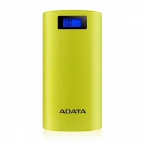 ADATA P20000D Power Bank, 20000mAh, LED flashlight, yellow