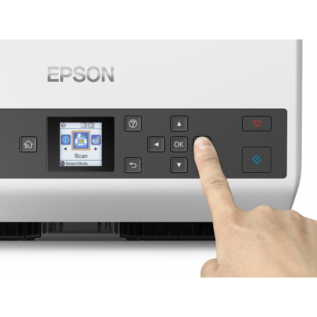 Epson WorkForce DS-970 - Document scanner - Contact Image Sensor (CIS) - Duplex - A4 - 600 dpi x 600 dpi - up to 85 ppm (mono) / up to 85 ppm (colour) - ADF (100 sheets) - up to 9000 scans per day - USB 3.0 - 5