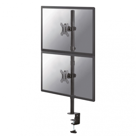 NewStar Flat Screen Desk Mount (clamp), 10-32", 2 screens, c:Black