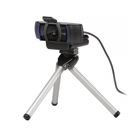 Logitech HD Pro Webcam C920S - Webcam - colour - 1920 x 1080 - audio - USB - 4