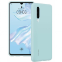 Huawei Car case - Back cover for mobile phone - silicone, magnet - light blue - for Huawei P30