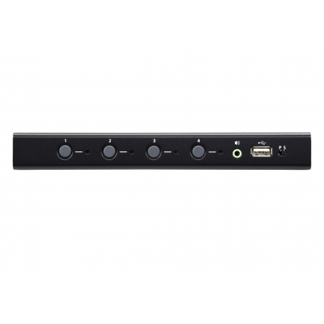 ATEN CS724KM USB Boundless KM Switch - Keyboard/mouse/USB/audio switch - 4 x keyboard/mouse/USB/audio - 1 local user - desktop - 2
