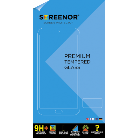 Screenor Premium - Screen protector for mobile phone - glass - for Apple iPhone XR - 0