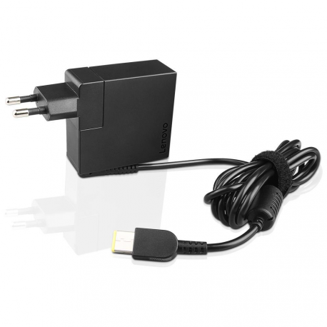 Lenovo 65W Travel AC Adapter with USB Port - Power adapter - 65 Watt - Europe - black - for 330S-15; ThinkPad 11; E470; E575; L570; P51s; T25; T470; T570; X270; V130-14; V330-14 - 2