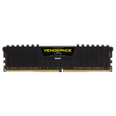 CORSAIR Vengeance LPX - DDR4 - module - 8 GB - DIMM 288-pin - 3000 MHz / PC4-24000 - CL16 - 1.35 V - unbuffered - non-ECC - black - 2